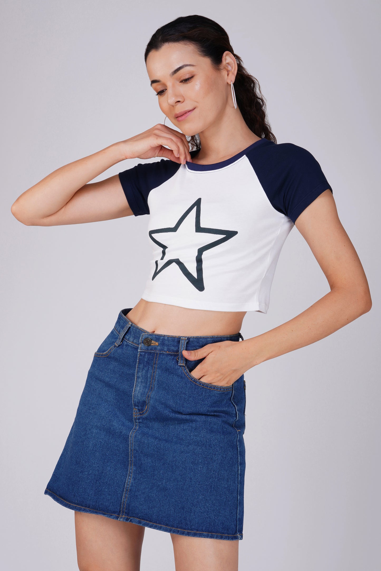 Star baby tee